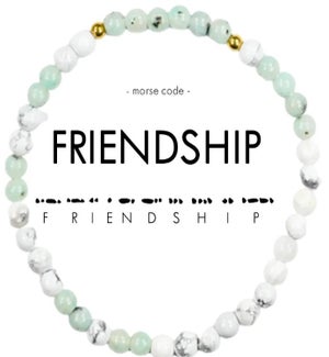 BRACELETSET/Friendship-Howlite